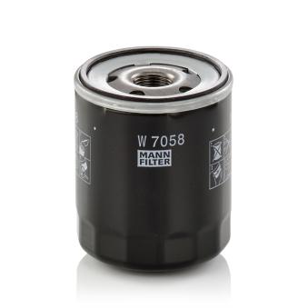 Filtre à huile MANN-FILTER W 7058