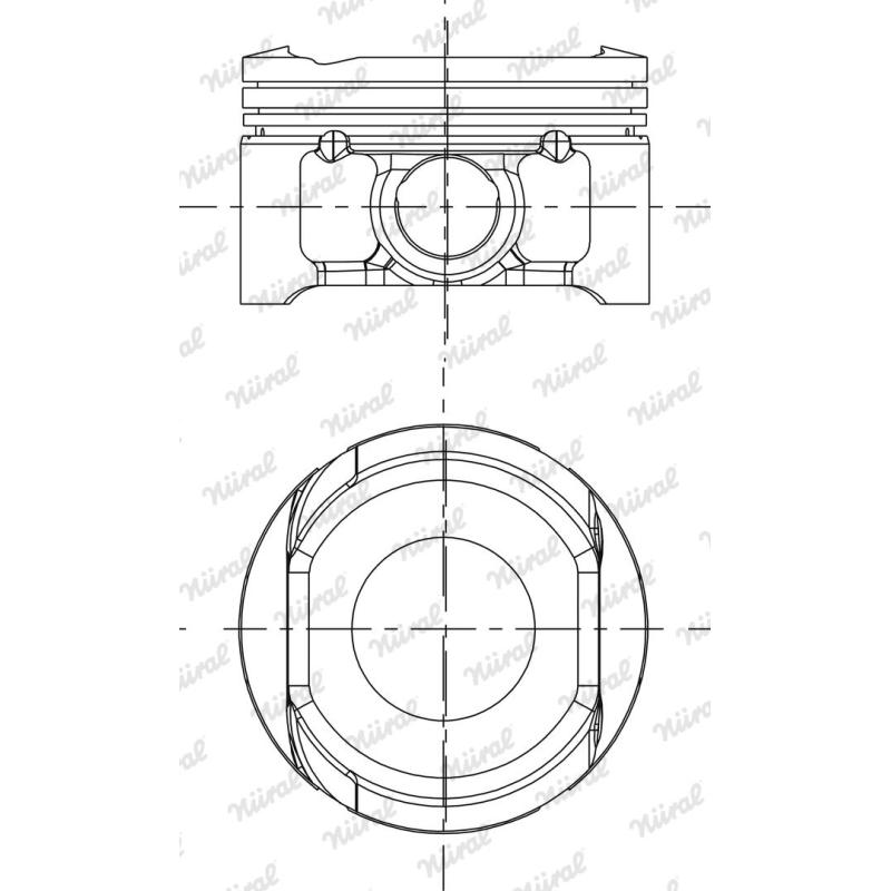 Piston NÜRAL 87-437707-00 - Visuel 1