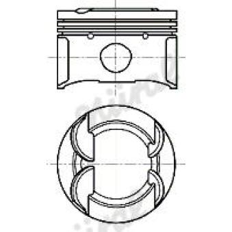 Piston NÜRAL 87-444800-10