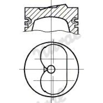 Piston NÜRAL 87-783808-30