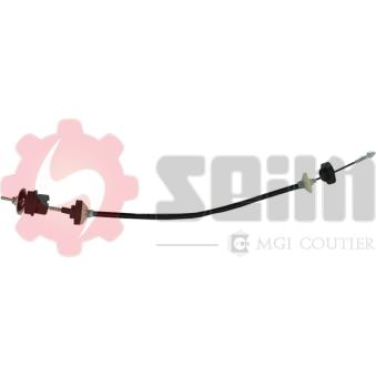 Tirette à câble, commande d'embrayage SEIM 101130