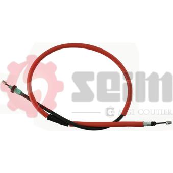 Tirette à câble, frein de stationnement arrière gauche SEIM