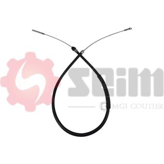 Tirette à câble, frein de stationnement SEIM 554184