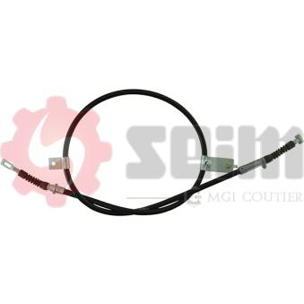 Tirette à câble, frein de stationnement arrière gauche SEIM 554344