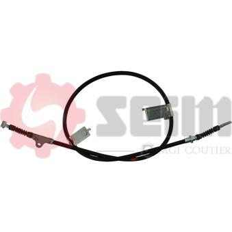 Tirette à câble, frein de stationnement arrière droit SEIM 554345
