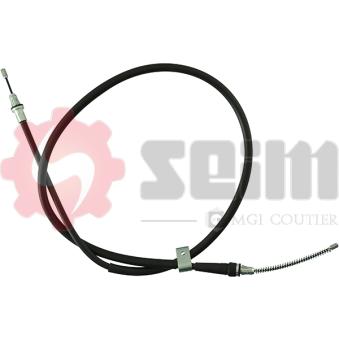 Tirette à câble, frein de stationnement arrière droit SEIM 554348