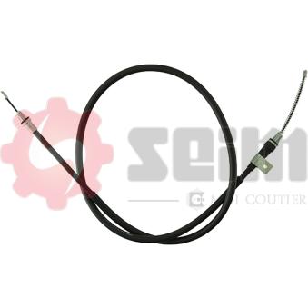 Tirette à câble, frein de stationnement arrière gauche SEIM 554349