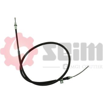 Tirette à câble, frein de stationnement arrière droit SEIM 554350