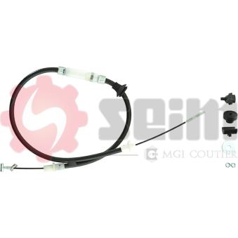 Tirette à câble, commande d'embrayage SEIM