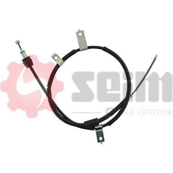 Tirette à câble, frein de stationnement arrière gauche SEIM