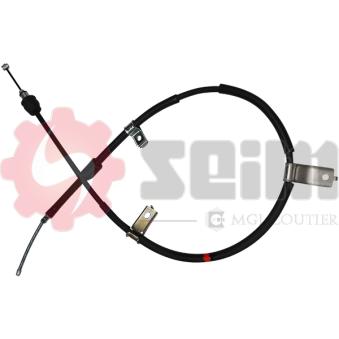 Tirette à câble, frein de stationnement arrière droit SEIM