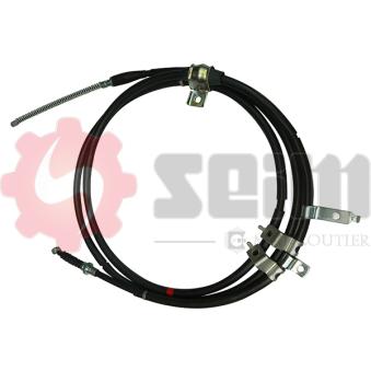 Tirette à câble, frein de stationnement arrière gauche SEIM
