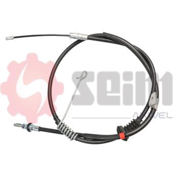 Tirette à câble, frein de stationnement arrière gauche SEIM 555391