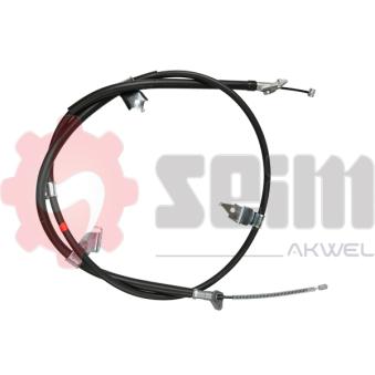 Tirette à câble, frein de stationnement arrière gauche SEIM