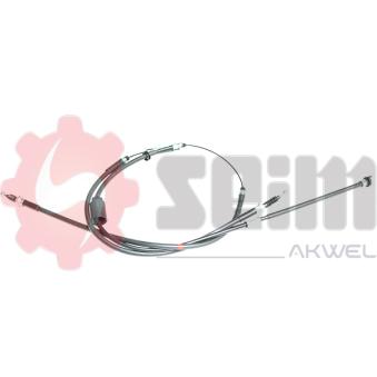 Tirette à câble, frein de stationnement SEIM 555870