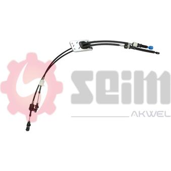 Tirette à câble, boîte de vitesse manuelle SEIM 555908