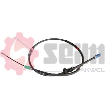 Tirette à câble, frein de stationnement arrière gauche SEIM