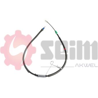 Tirette à câble, frein de stationnement arrière droit SEIM 555941