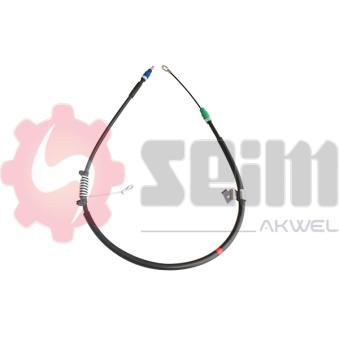 Tirette à câble, frein de stationnement arrière gauche SEIM