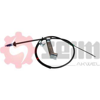 Tirette à câble, frein de stationnement arrière gauche SEIM 555981