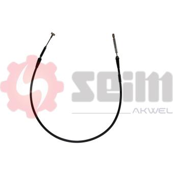 Tirette à câble, frein de stationnement arrière SEIM 556504