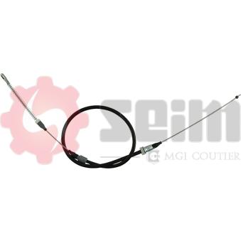 Tirette à câble, frein de stationnement arrière gauche SEIM