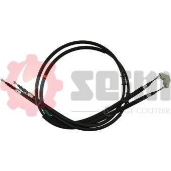 Tirette à câble, frein de stationnement SEIM 653307