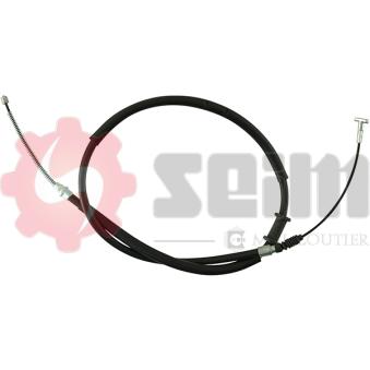 Tirette à câble, frein de stationnement arrière gauche SEIM 703150