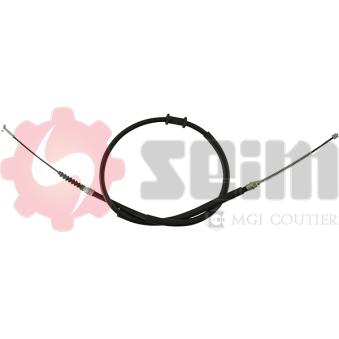 Tirette à câble, frein de stationnement arrière gauche SEIM 703170