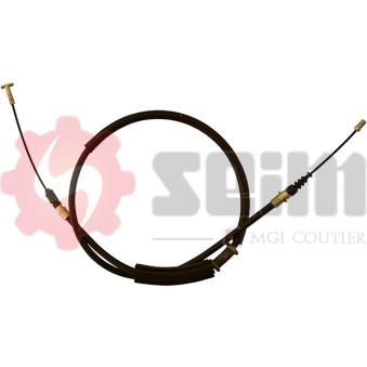 Tirette à câble, frein de stationnement arrière droit SEIM 703491