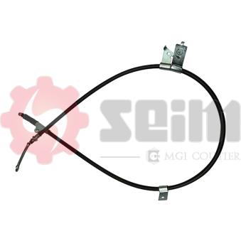 Tirette à câble, frein de stationnement arrière gauche SEIM 713040