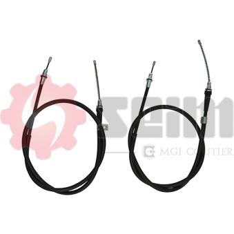 Tirette à câble, frein de stationnement SEIM 805063