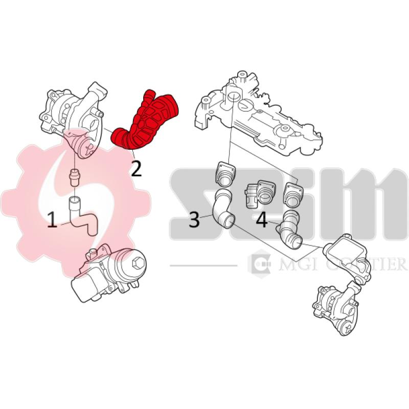 Gaine de suralimentation SEIM 981128 - Visuel 1