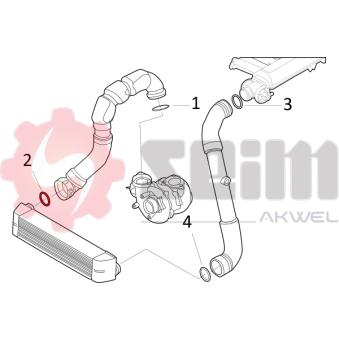 Gaine de suralimentation SEIM