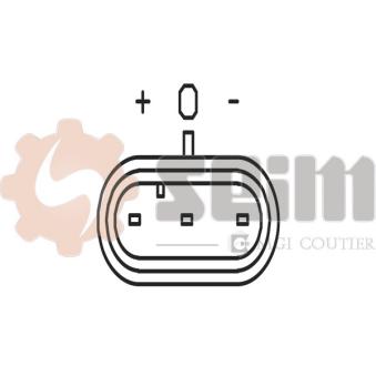 Capteur de pression barométrique, adaptation à l'altitude SEIM MAP38