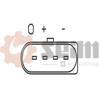 Capteur de pression barométrique, adaptation à l'altitude SEIM MAP68