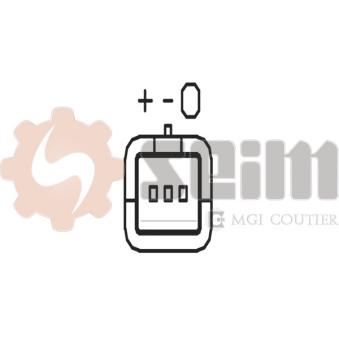 Capteur de pression barométrique, adaptation à l'altitude SEIM MAP74