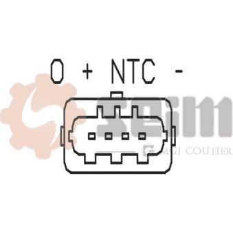 Capteur de pression barométrique, adaptation à l'altitude SEIM MAP82