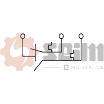 Interrupteur de température, ventilateur de radiateur SEIM TH238