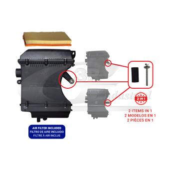 Boîte, filtre à air 3RG