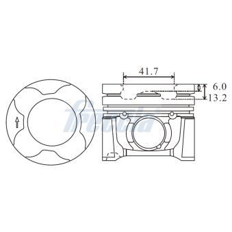 Piston FRECCIA FP23-106500