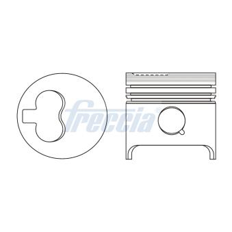 Piston FRECCIA FP23-107100