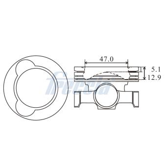 Piston FRECCIA FP23-113300