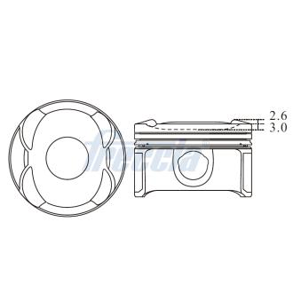 Piston FRECCIA FP23-113500