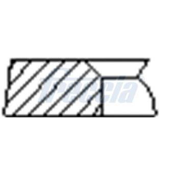 Jeu de segments de pistons FRECCIA FR10-507500