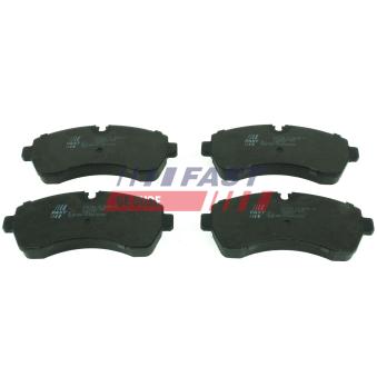 Jeu de 4 plaquettes de frein avant FAST