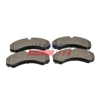 Jeu de 4 plaquettes de frein avant FAST