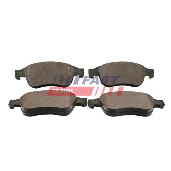 Jeu de 4 plaquettes de frein avant FAST