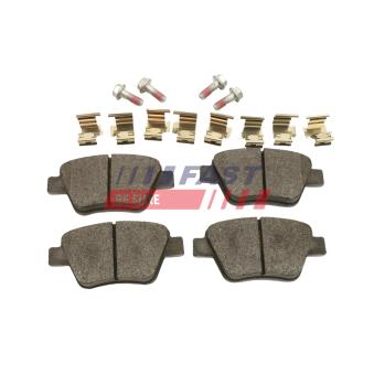 Jeu de 4 plaquettes de frein arrière FAST FT29172