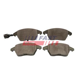 Jeu de 4 plaquettes de frein avant FAST